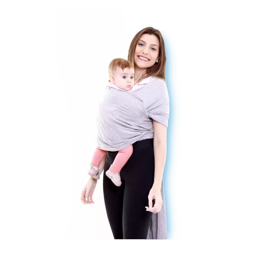 Imagem de Sling Wrap Kababy Cinza Mescla