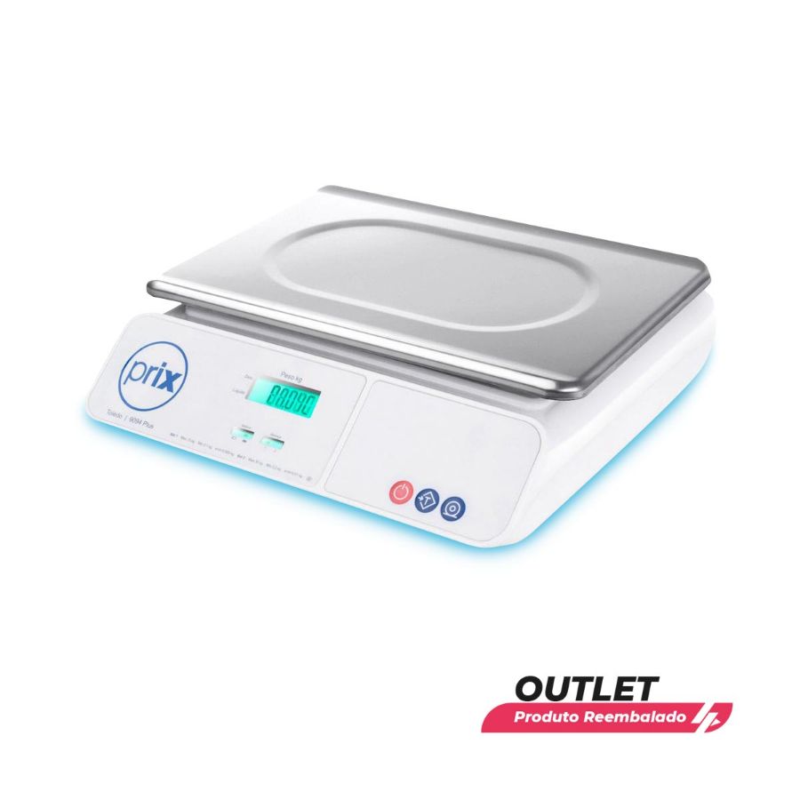 Imagem de Usado: Balança Digital Toledo Prix 9094 Plus Cap 15Kg Div 2g/5g