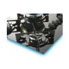 Imagem de Fogão Cooktop Fischer 5Q Tripla Chama Fit Line Gás Mesa Vidro Preto