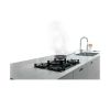 Imagem de Fogão Cooktop Fischer 5Q Tripla Chama Fit Line Gás Mesa Vidro Preto