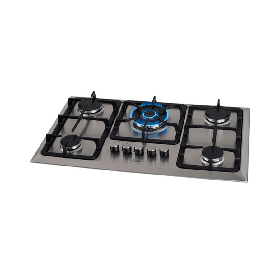 Imagem de Fogão Cooktop Fischer 5Q TC Gás Mesa Inox