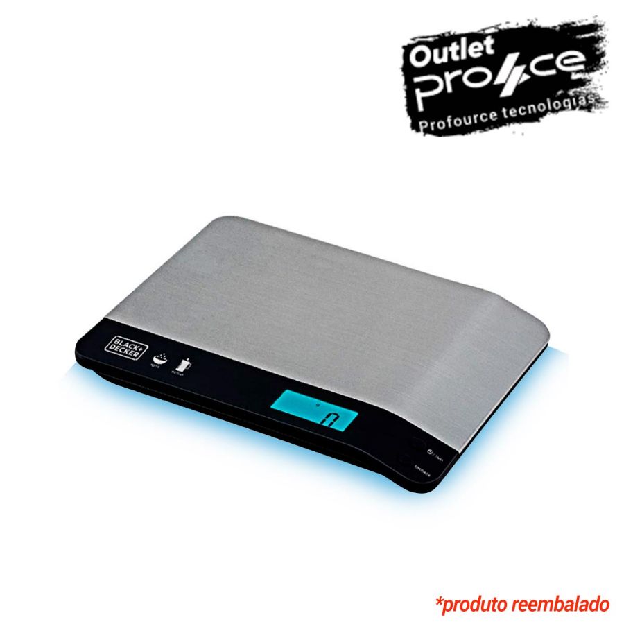 Imagem de Usado: Balança de cozinha BC500 Black Decker 5Kg div 1g