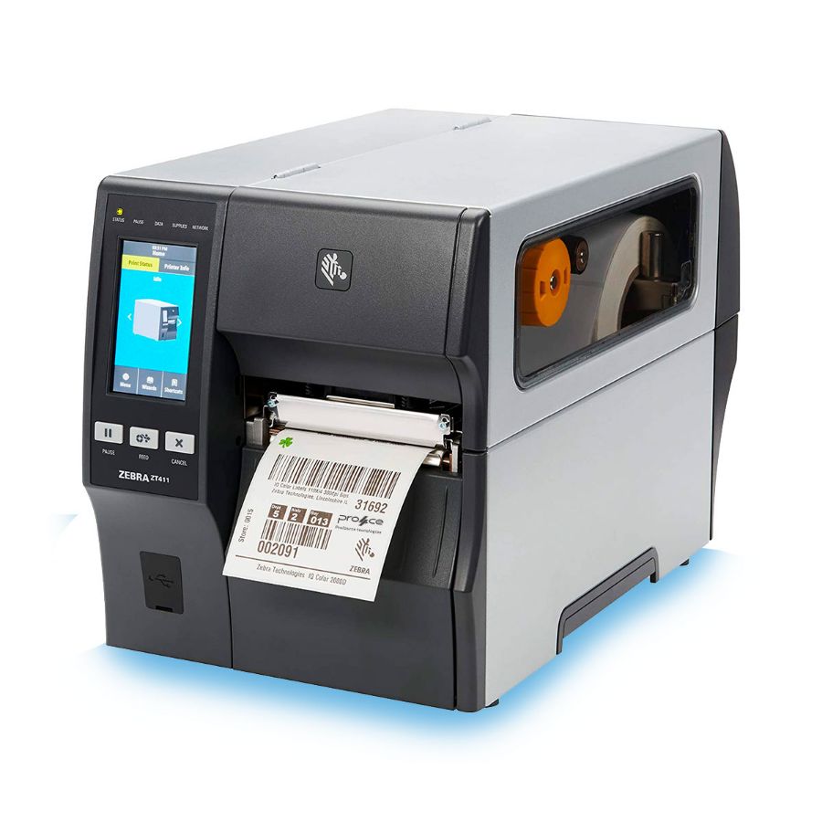 Imagem de Impressora de Etiquetas Zebra ZT411 203dpi USB/Ethernet/Bluetooth 