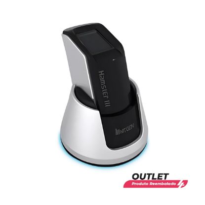 Imagem de Usado: Leitor biométrico de identificação digital Hamster III Nitgen FingKey
