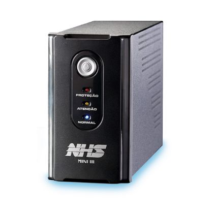 Imagem de Nobreak NHS Mini III 600VA 300W entrada Bivolt