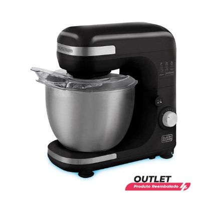 Imagem de Usado: Batedeira Planetária Black Decker 5 Litros Tigela Inox 750W PLAN2000P