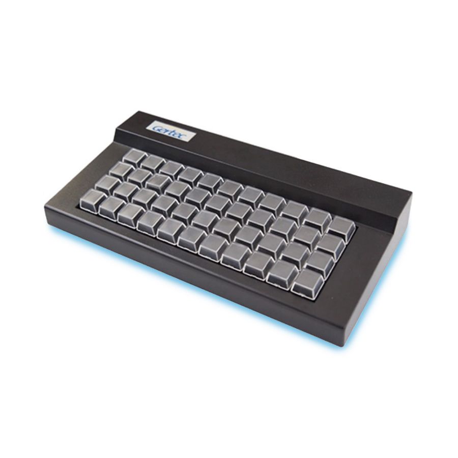 Imagem de Teclado Programável Gertec TEC-E 44 Teclas Preto Usb V2