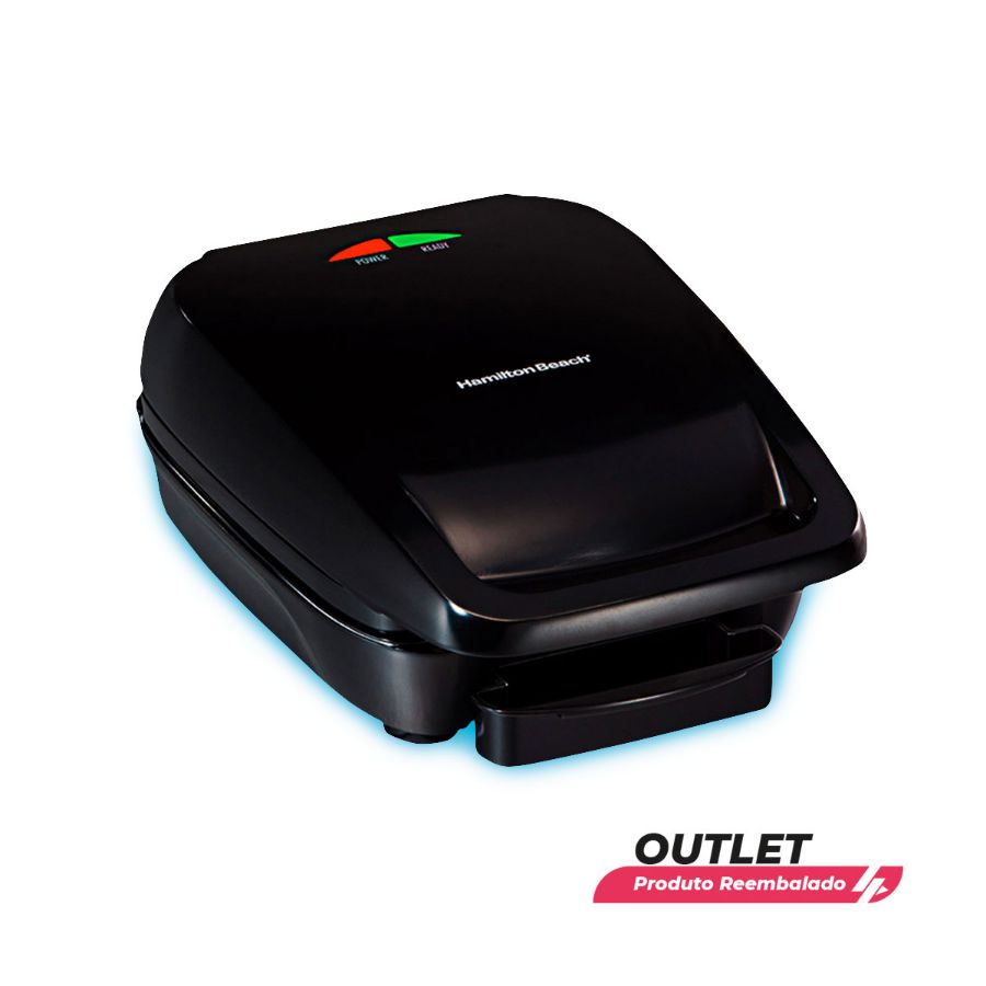 Imagem de Usado: Grill Elétrico Preto Hamilton Beach 25357-BZ