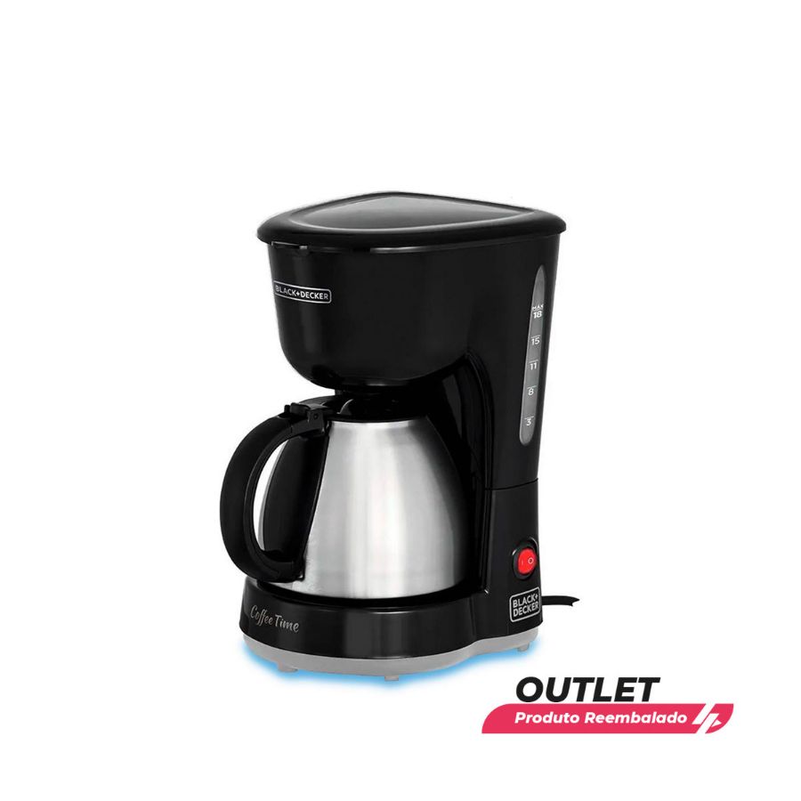 Imagem de Usado: Cafeteira Elétrica CM15 Black Decker Jarra Inox
