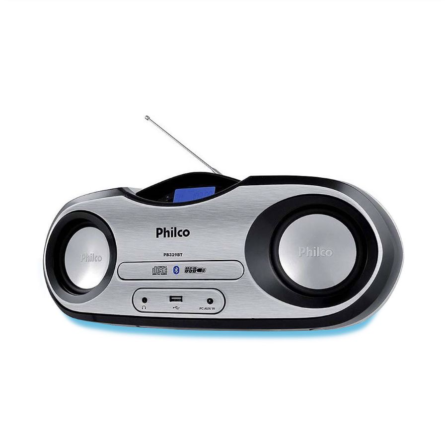 Imagem de Som Portátil Philco Pb329BT CD Player Radio Gravador com Bluetooth