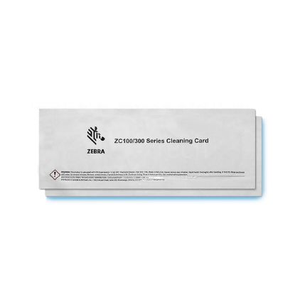 Imagem de Kit Limpeza para Impressora de Cartão Zebra ZC100 ZC300 