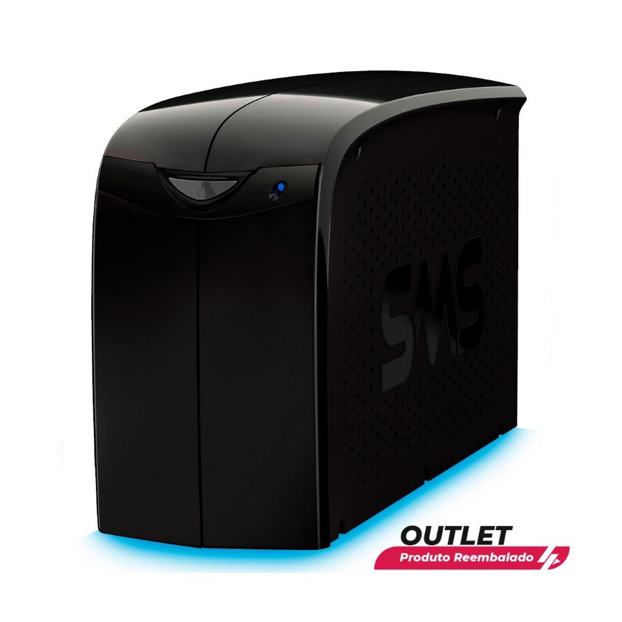 Imagem de Usado: Nobreak SMS 600VA Station II Bivolt - 0027395