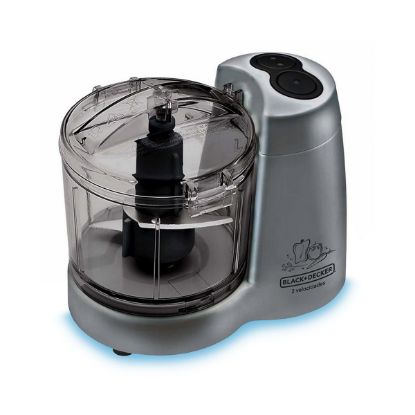 Imagem de Mini Processador Black Decker HC32p 120W Prata e Preto