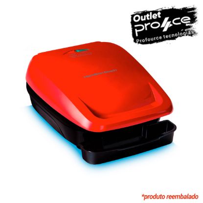 Imagem de Usado: Grill Elétrico Hamilton Beach Vermelho 25355-BZ