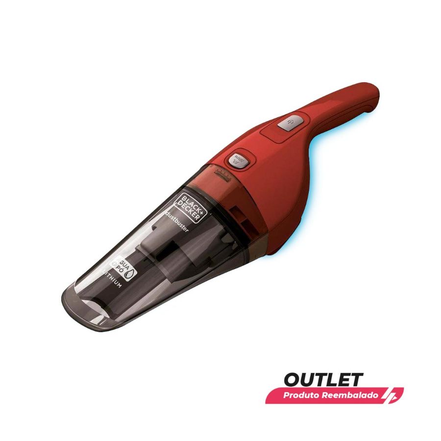 Imagem de Usado: Aspirador de Pó e Água Black Decker APB3600 Portátil Bateria