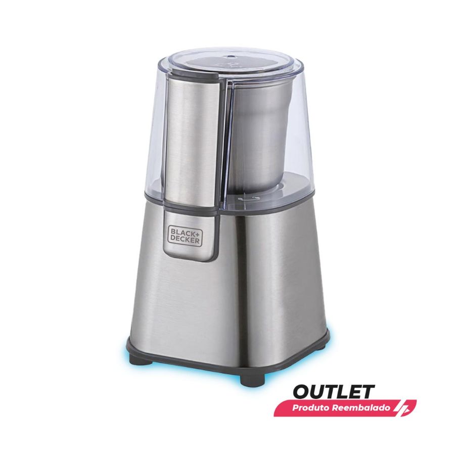 Imagem de Usado: Moedor de Café e Grãos Gourmand Gris MG200 Black Decker