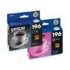 Imagem de Kit Cartucho de Tinta Epson Magenta/Preto P/ Stylus T196