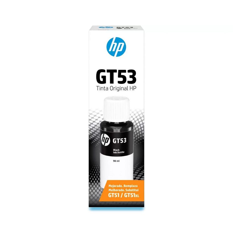 Imagem de Garrafa de Tinta HP GT53 Preto 