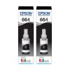 Imagem de Kit Refil de Tinta Epson T664 Preto com 2 Unidades