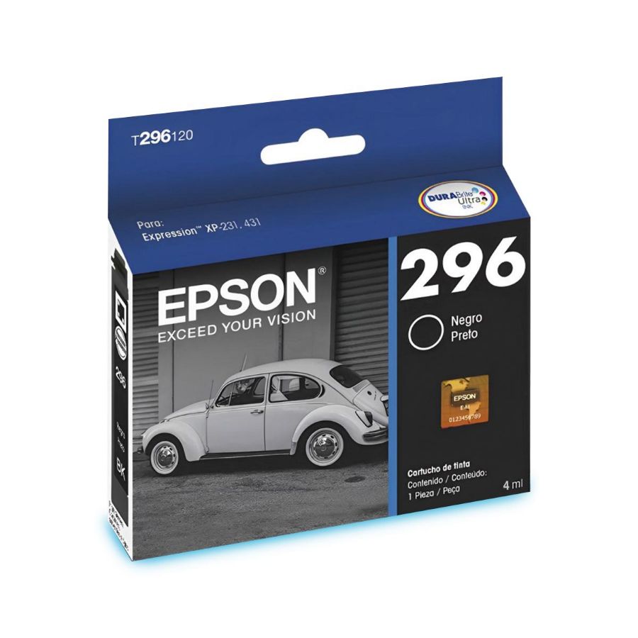 Imagem de Cartucho de Tinta Epson Preto P Expression T296120 XP231/431