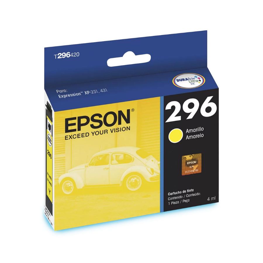 Imagem de Cartucho de Tinta Epson Amarelo Expression T296420 XP231/431