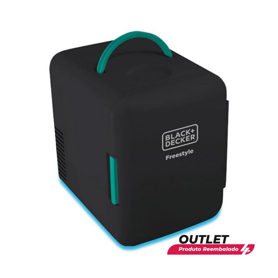 Imagem de Usado: Mini Refrigerador Black Decker com Aquecedor Freestyle MR60-BR Bivolt