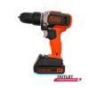 Imagem de Usado: Furadeira Parafusadeira 20V Impacto Black Decker BCD704C1-BR