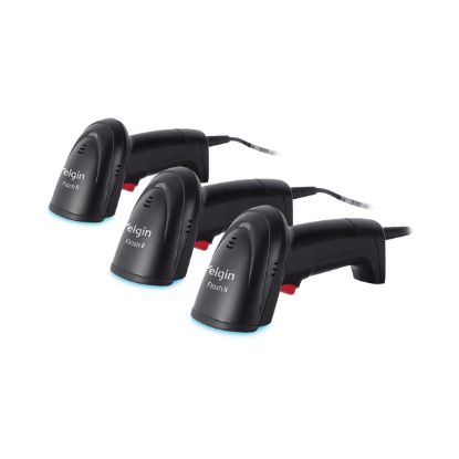 Imagem de Kit Leitor Elgin Flash 1D USB - 3 Unidades