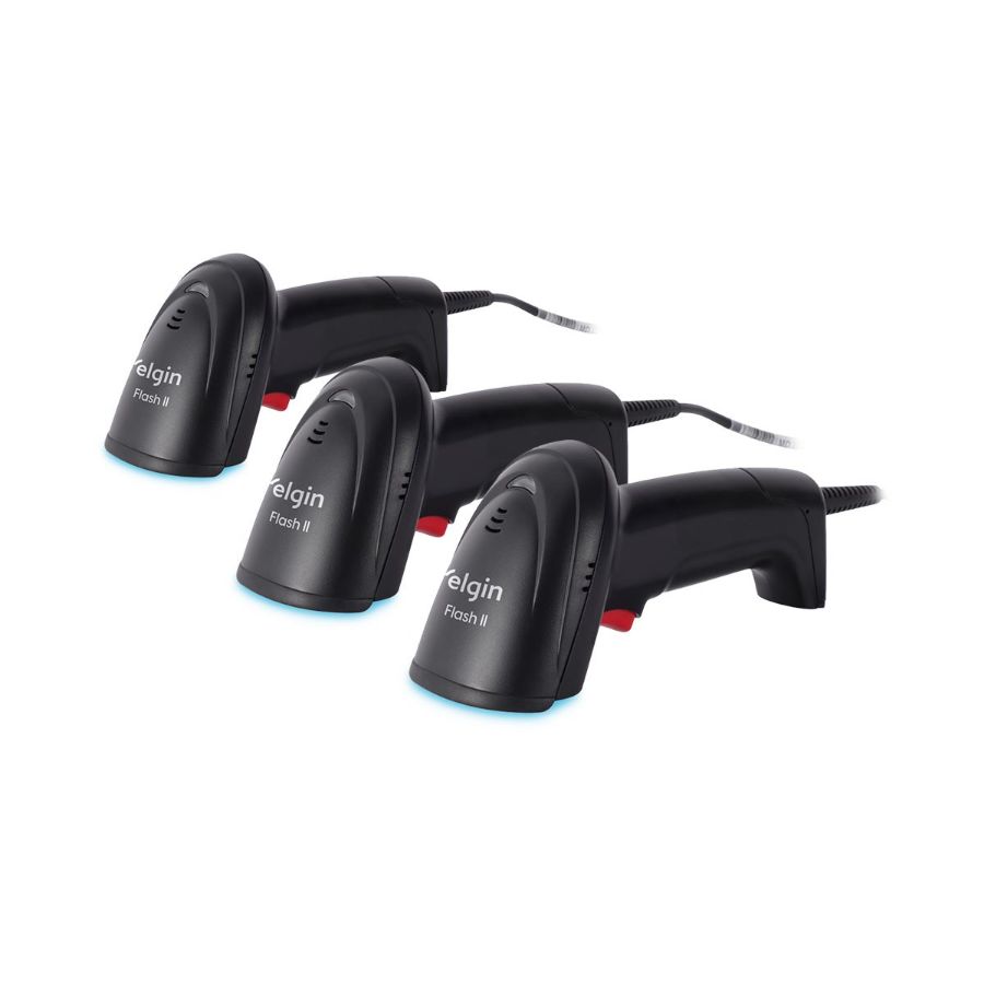 Imagem de Kit Leitor Elgin Flash 1D USB - 3 Unidades