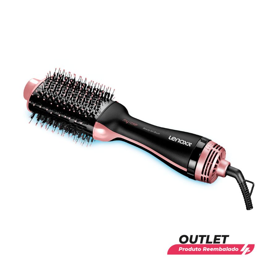 Imagem de Usado: Escova Secadora Lenoxx My Rose Beauty Ion Brush PES787 1200W 