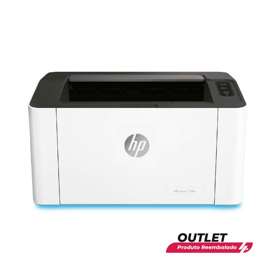 Imagem de Usado: Impressora Laser HP 107W Printer Mono Wi-fi 110v - 127v