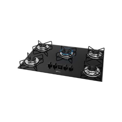 Imagem de Fogão Cooktop Fischer 5Q Fit Line Trempe Esmaltada Aramado