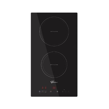 Imagem de Fogão Cooktop Fischer 2Q de Indução Mesa Vitroceramica Touch