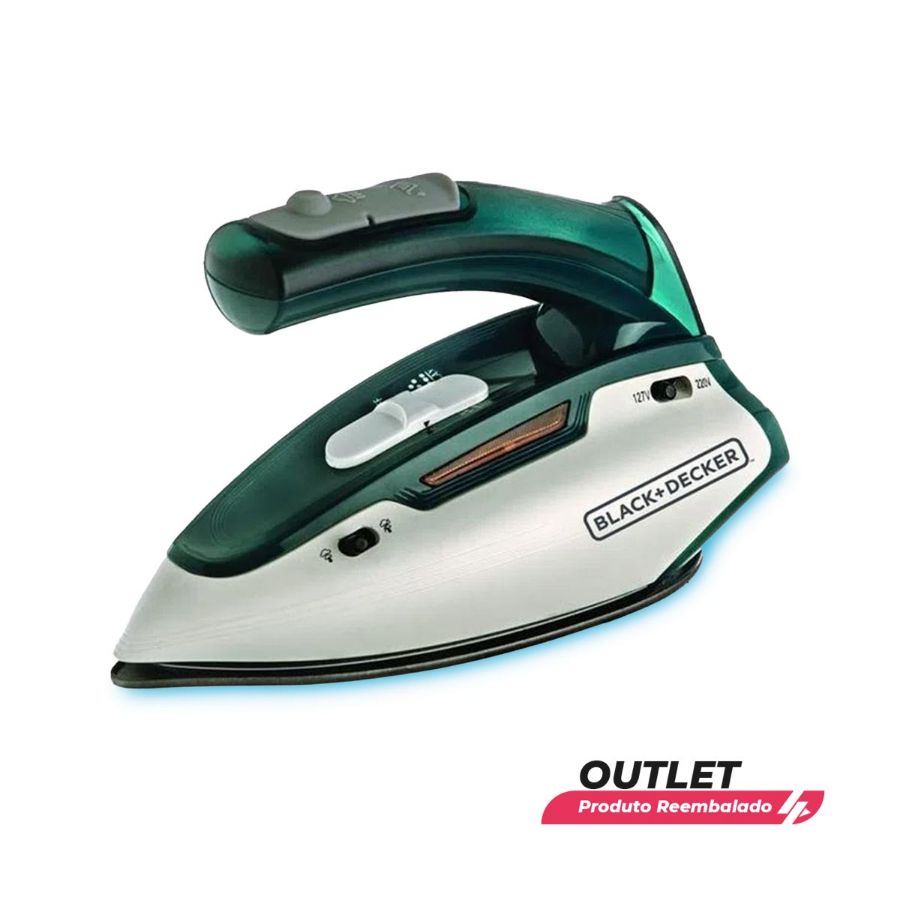 Imagem de Usado: Ferro de passar a Vapor Black & Decker 777 para viagem 1150W Bivolt