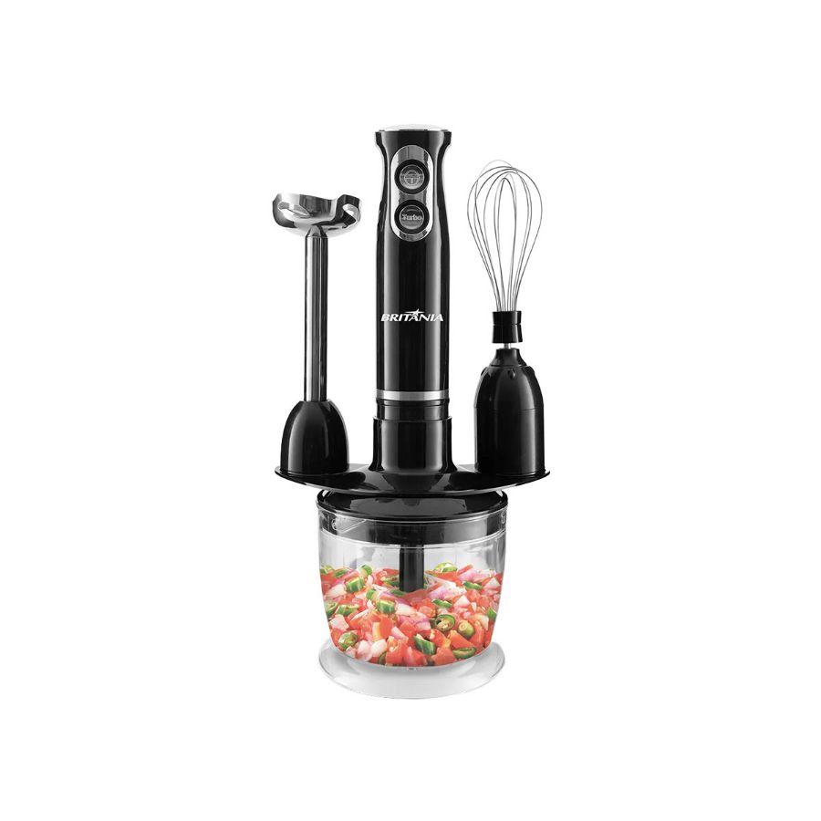 Imagem de Mixer Britânia BMX400P 3 em 1 Turbo 500W Preto