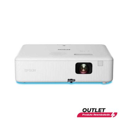 Imagem de Usado: Projetor Epson CO-W01 3000 Lumens WXGA 3LCD HDMI USB