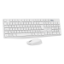 Imagem de Kit Mouse e Teclado Sem Fio Viper Pro Creative Branco
