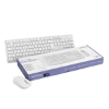 Imagem de Kit Mouse e Teclado Sem Fio Viper Pro Creative Branco