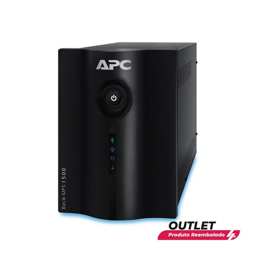 Imagem de Usado: Nobreak APC 1500VA Back-UPS Entrada Bivolt Saída 115v BZ1500XLBI-BR