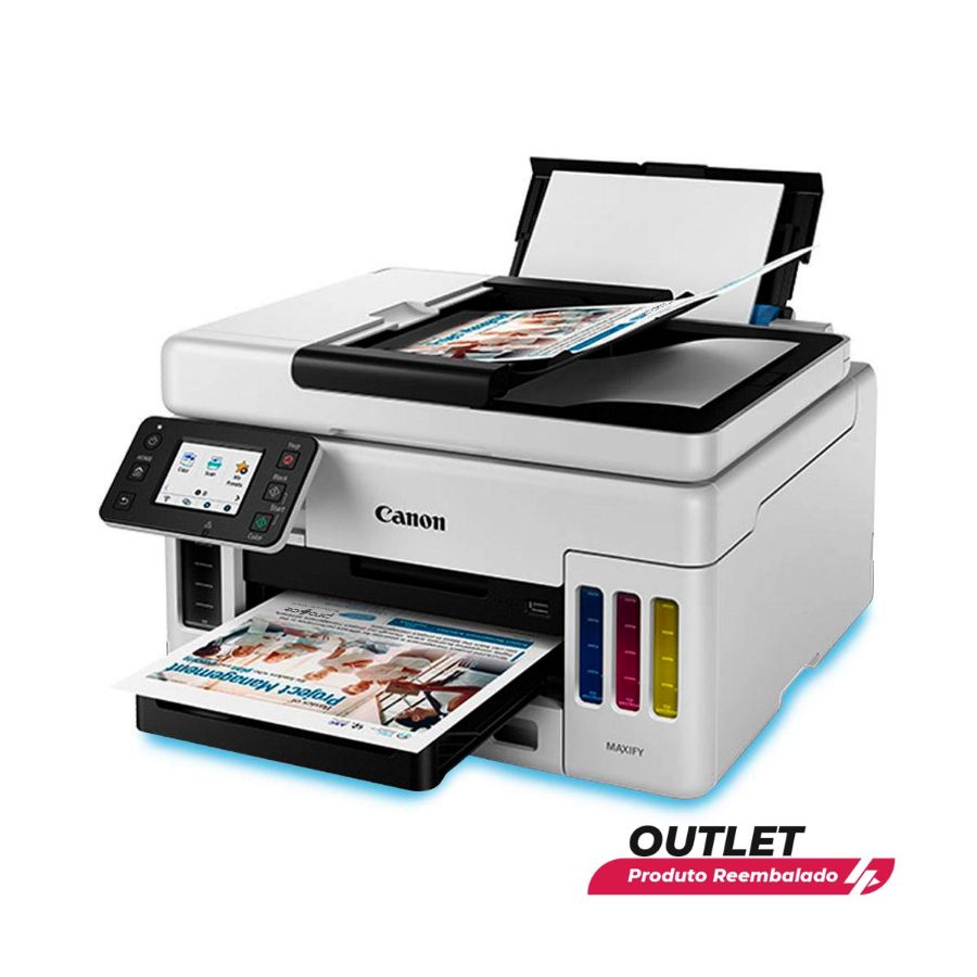 Imagem de Usado: Impressora Multifuncional Canon Maxify Mega Tank GX6010 Wi-fi