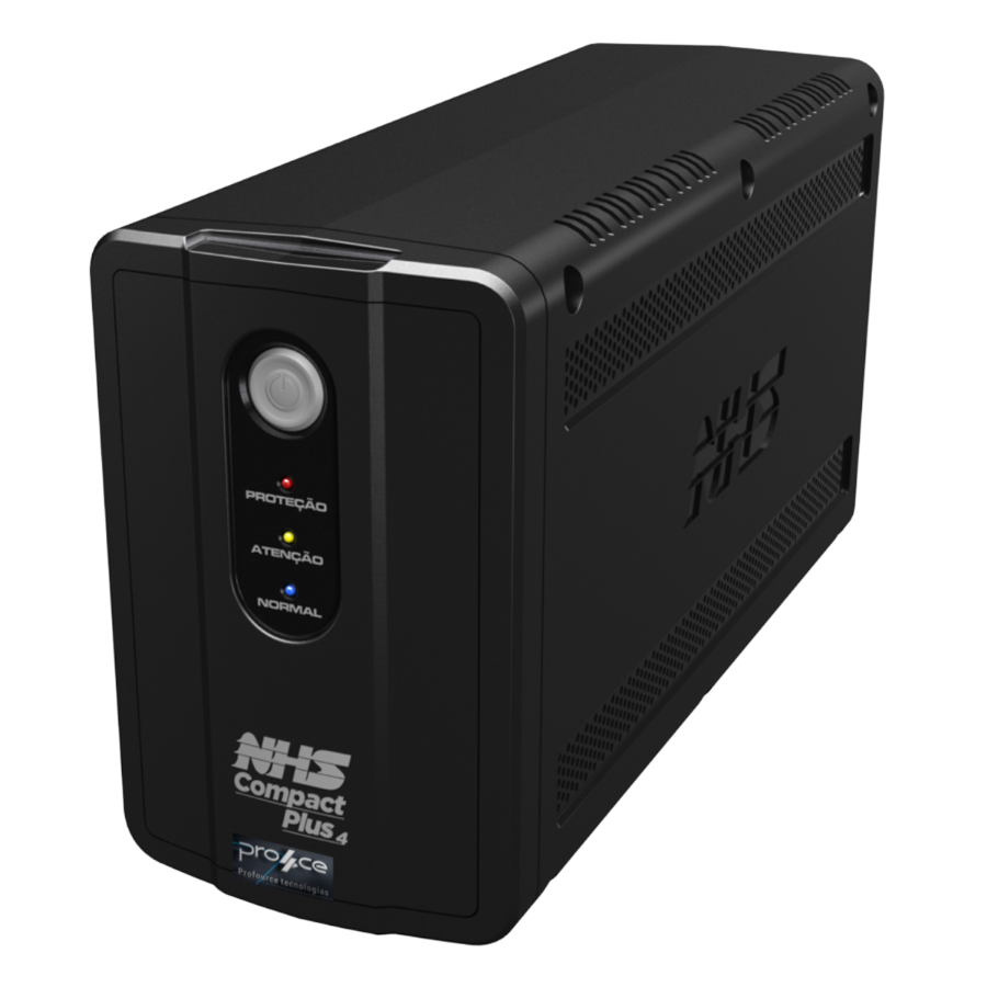 Imagem de Nobreak NHS Compact Plus 4 S/1000VA Entrada Bivolt Saída 120V