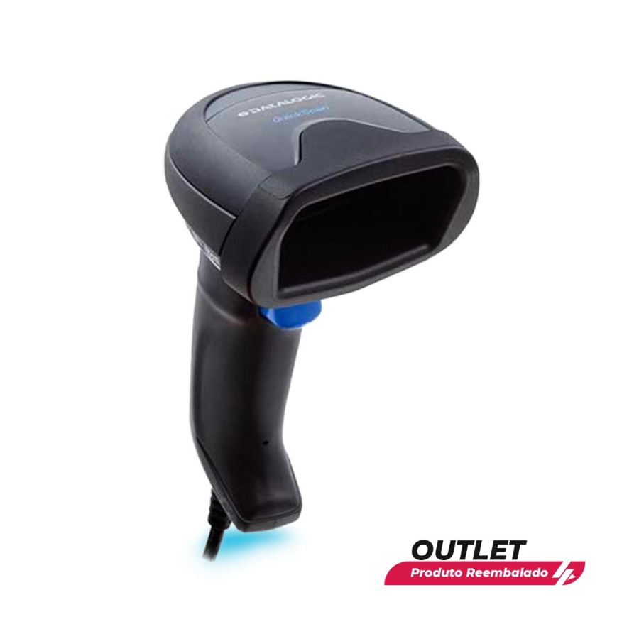 Imagem de Usado: Leitor de Código de Barras QW2520 Datalogic 2D Imager QR Code USB - Sem Suporte