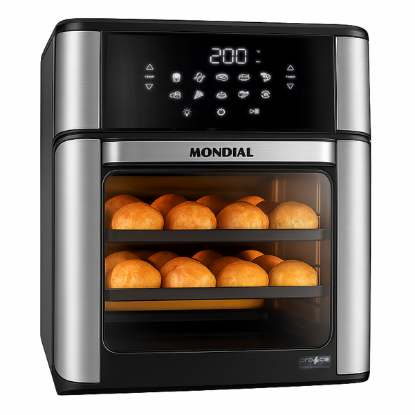 Imagem de Fritadeira Air Fryer Mondial Forno Oven 12L AFON-12L-BI
