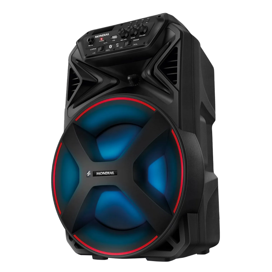 Imagem de Caixa de Som Amplificada Mondial Connect Partyplus CM-250