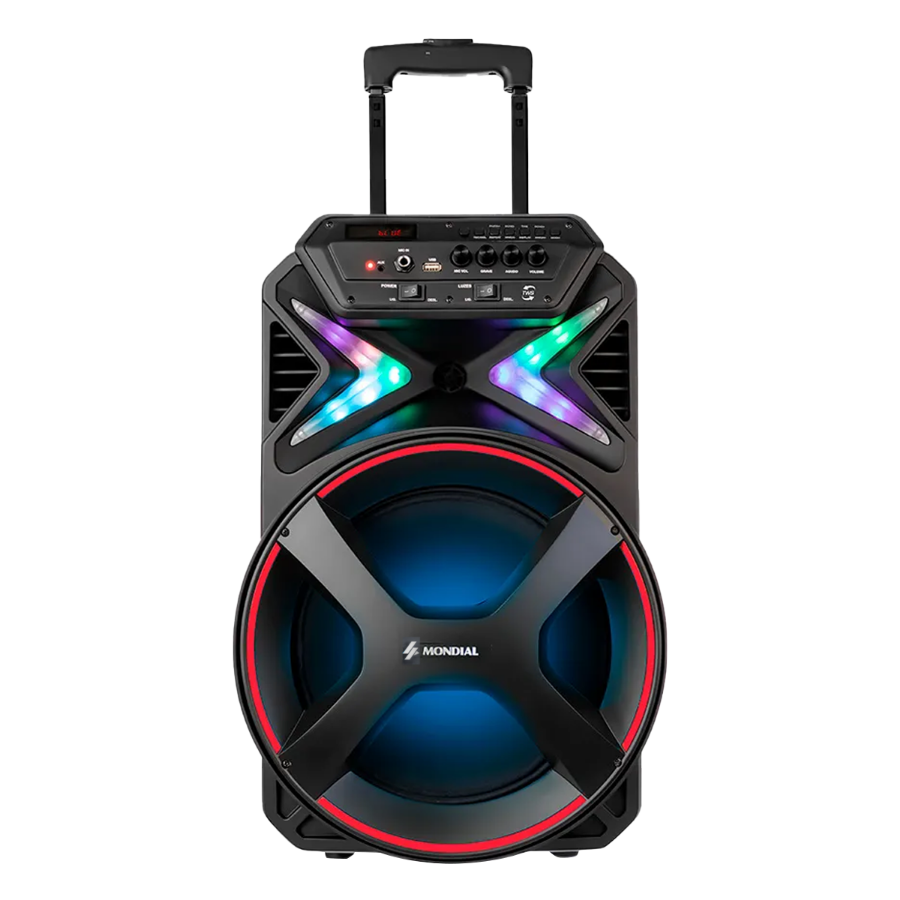 Imagem de Caixa de Som Amplificada Mondial Connect Lights CM-400