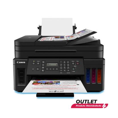 Imagem de Usado: Impressora Multifuncional Canon Colorida Mega Tank G7010