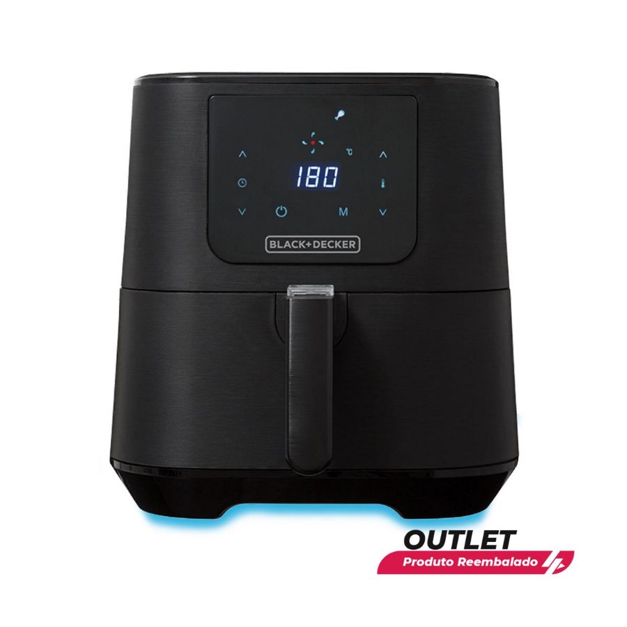 Imagem de Usado: Fritadeira Elétrica Digital Sem Óleo Black Decker 7L AFD7Q