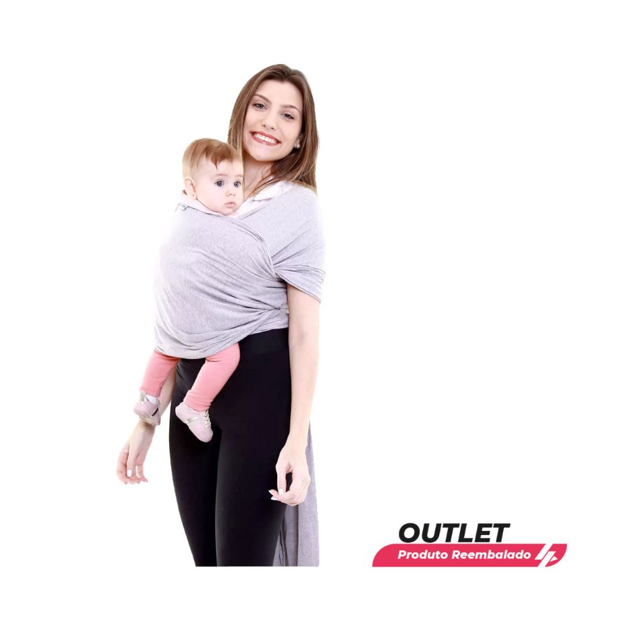 Imagem de Usado: Sling Wrap Kababy Cinza Mescla