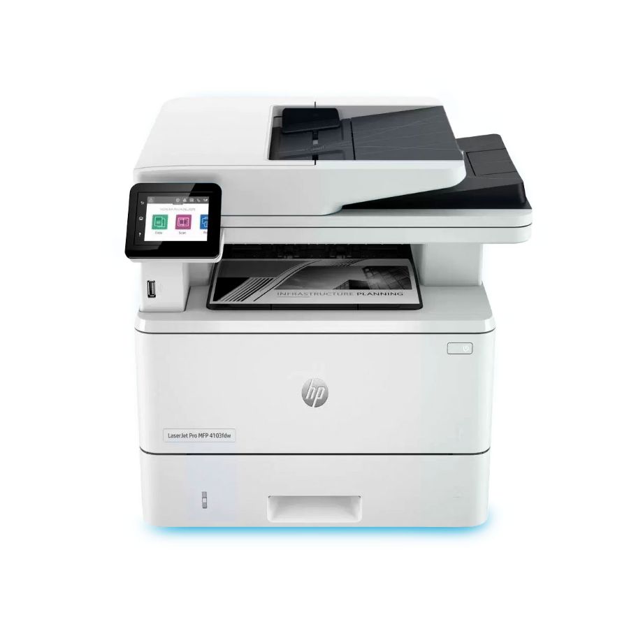 Imagem de Usado: Impressora HP Multifuncional Laser Jet Pro 4103FDW Mono