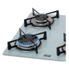Imagem de Fogão Cooktop Fischer 4Q Gás Mesa Vidro Branco Bivolt